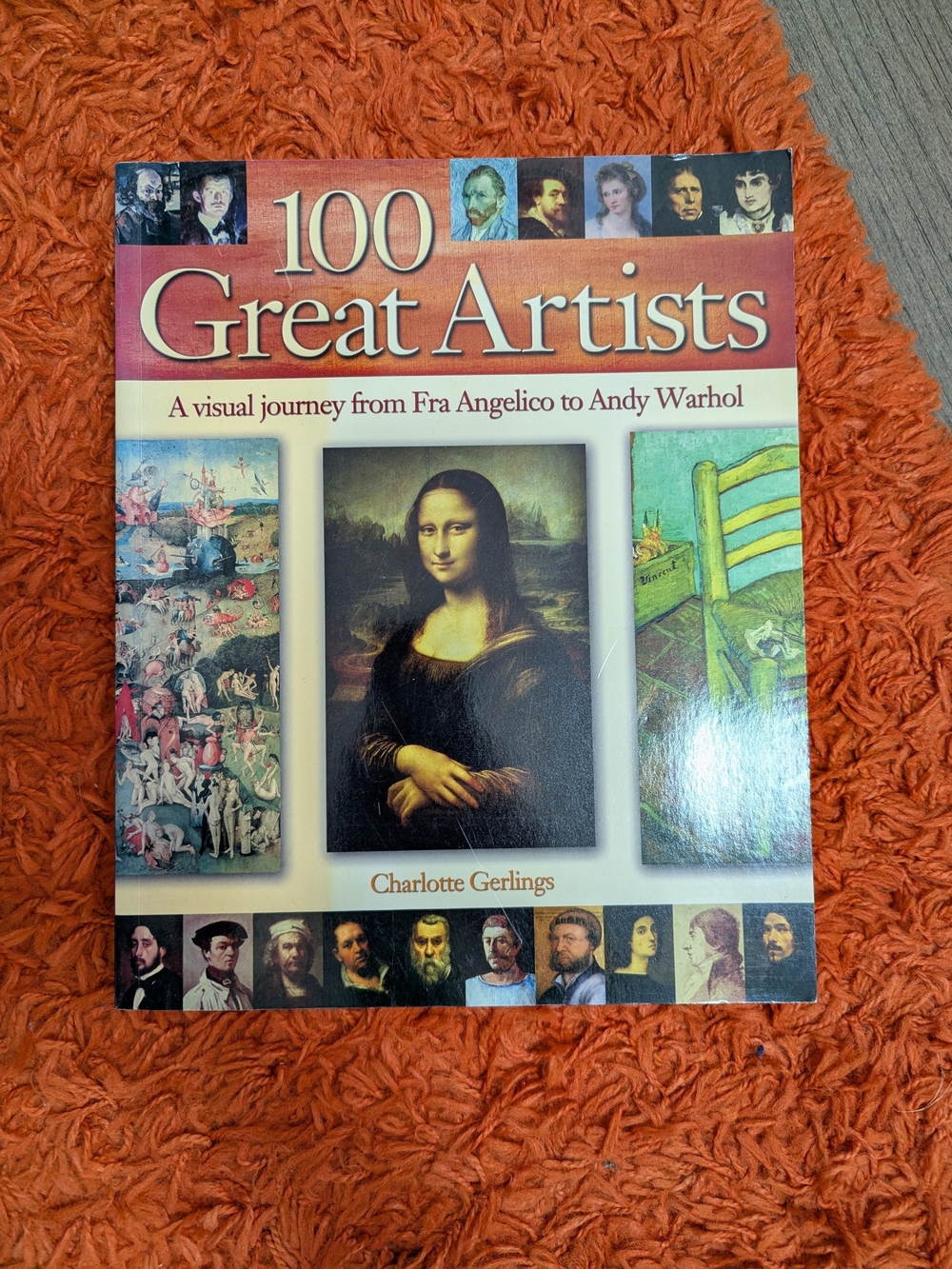 100 Great Artists by - Orange Cover